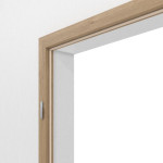 Detail-Ansicht von TEUTO Blendrahmen für Doppelflügeltüren Authentic Risseiche CPL mit runder Kante