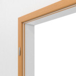 Detailansicht von GARANT Blendrahmen für Doppelflügeltüren Buche Exklusiv CePaL mit runder Kante