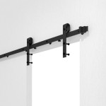 Detailansicht von Schiebetürsystem vor der Wand laufend Rea - Radex