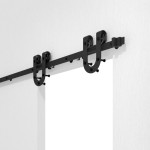 Detailansicht von Schiebetürsystem vor der Wand laufend Temida - Radex