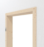 Detailansicht von Zarge Fichte Massivholz mit abgerundeter Kante - Radex