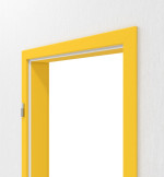 Detailansicht von Zarge RAL 1018 Zinkgelb Rundkante - Lebo