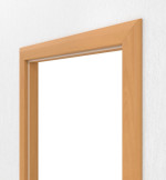 Detailansicht von TEUTO IT-B2 Zarge Buche CPL mit runder Kante