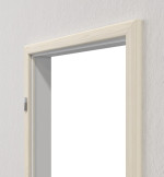 Perspektive in der Wand von Blendrahmen Gebürstete Pinie CPL mit runder Kante - Hörmann