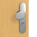 Detailansicht der Oberfläche von Typ 52 Buche lackiert Echtholzfurniert Wohnungseingangstür - Kilsgaard