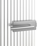 Detailansicht von GARANT Ganzglas Doppelflügeltür Masterligne Ornament