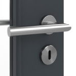 Detailansicht der Oberfläche von Doppelflügeltür LA 11 ProLine Anthrazit RAL 7016 Lack inkl. Zarge - Hörmann