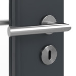 Detailansicht der Oberfläche von Doppelflügeltür DIN-LA ProLine Anthrazit RAL 7016 Lack inkl. Zarge - Hörmann