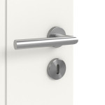 Detailansicht der Oberfläche von Signum 22 Basic Lack Verkehrsweiß RAL 9016 Doppelflügeltür inkl. Zarge - Huga