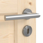 Detailansicht der Oberfläche von Typ 6002/03 Fichte Massivholz Doppelflügeltür inkl. Zarge - Radex