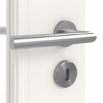 Detailansicht der Oberfläche von Innentür Cottage M31 LA Weißlack – Lebo