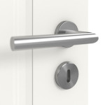 Detailansicht der Oberfläche von LEBO Innentür Country 20 Weißlack