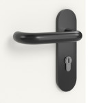 Detailbild der Oberfläche von Weiß ähnlich RAL 9016 Basic Durat Rauchschutztür - Huga