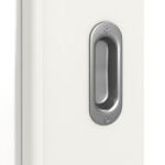 Detailbild der Oberfläche von Weiß ähnlich RAL 9016 LA 11 Basic Lack Schiebetür - Huga