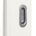 Detailbild der Oberfläche von Weiß ähnlich RAL 9016 DIN-LA Basic Lack Schiebetür - Huga