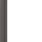 Detailansicht des Lichtausschnitts von Huga Doppelflügeltür Hygge grau RAL 7037 Duradecor Basic mit Lichtausschnitt LA 6 Raute mit Zarge