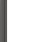 Detailansicht des Lichtausschnitts von Huga Doppelflügeltür Hygge grau RAL 7037 Lack Basic mit Lichtausschnitt LA-6 Raute mit Zarge