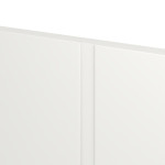 Detailansicht der Fräsung von CLASSEN Doppelflügeltür Dynamic 3.30 Weißlack RAL 9016 inkl. Zarge