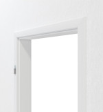 Detailbild von HUGA Zarge Weiß Bütte Durat Basic mit runder Kante