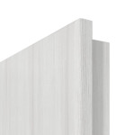 Detailansicht der runden Kante von GARANT Wohnungseingangstür Authentic Grigio CePaL