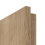 Detailansicht der Premiumkante von GARANT Brandschutztür T30 Authentic Risseiche CePaL