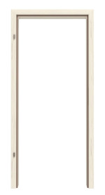 Frontbild von Gebürstete Pinie ProLine Duradecor Holzzarge für Brandschutztüren (Rundkante) - Hörmann