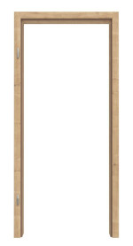 Frontbild von Wildeiche ProLine Duradecor Holzzarge (Rundkante) - Hörmann