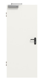 Frontbild von Weiß ähnlich RAL 9016 Basic Durat Brandschutztür - Huga