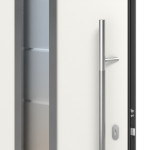 Hörmann Haustür Thermo65 700 RAL 9016-RAL 9016 Detail Drücker