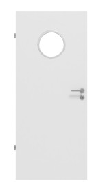 Frontbild von Bütte Weiß LA Bullauge Basic Durat Innentür - Huga