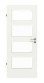 Frontbild von Weiß ähnlich RAL 9016 LA 9 Basic Lack Innentür - Huga