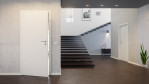 Milieu 3 Innentür-Set Weißlack 9010 Optima Stumpfeinschlagend mit Zarge und Drücker