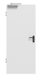 Frontbild von Bütte Weiß Basic Durat Rauchschutztür - Huga