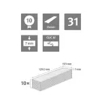 Piktogramm von Belfort Eiche silber Landhausdiele Classic HOME Laminat - Egger