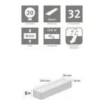 Ansicht Piktrogramm von Livingston Eiche natur Landhausdiele Classic HOME Laminat - Egger