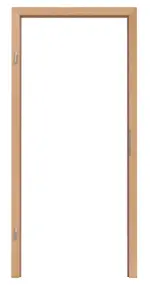 Frontansicht Blendrahmen Buche Blumig BU 88 PortaLit - Westag