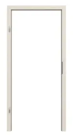 Frontansicht von TEUTO Blendrahmen für Schallschutztüren Authentic Perl CPL mit runder Kante