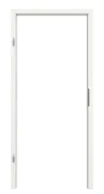 Frontansicht von GARANT Blockrahmen Authentic Bianco CePaL mit runder Kante