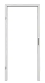 Frontansicht von TEUTO Blockrahmen Authentic Grigio CPL mit runder Kante