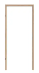 Frontansicht von Blockrahmen Basic Eiche Narbonne