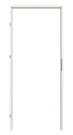 Frontansicht von CLASSEN Blockrahmen Bord für Wohnungseingangstüren RAL 9003 CPL 