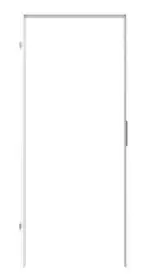 Frontansicht von Blockrahmen Arktisches Weiß Dekorfolie