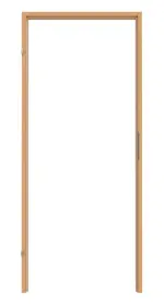 Frontansicht von CLASSEN Blockrahmen Buche Primo