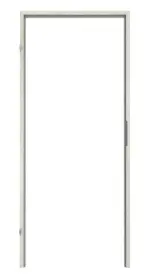 Frontansicht von CLASSEN Blockrahmen Eiche Grau 3D Look