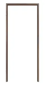 Frontansicht von CLASSEN Blockrahmen Esche Graphit Iridium