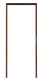 Frontansicht von CLASSEN Blockrahmen Nuss Primo