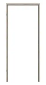 Frontansicht von CLASSEN Blockrahmen Nuss Kolumbia hell 3D Look