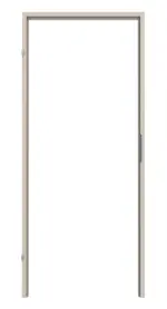 Frontansicht von CLASSEN Blockrahmen Uni Kaschmir Iridium