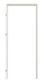 Frontansicht von CLASSEN Stahl-Blockrahmen Bord für Wohnungseingangstüren Weiß RAL 9003 Stahl 