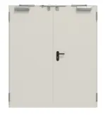 Frontansicht von TECKENTRUP Innentür-Set 2-flg. Stahl mit Feuerschutzfunktion T30-2 FSA-62 inkl. Eckzarge